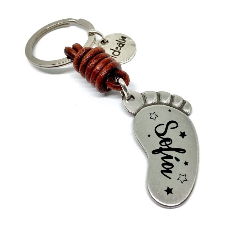 Llavero Pie Grande - Idealia® Regalos Personalizados