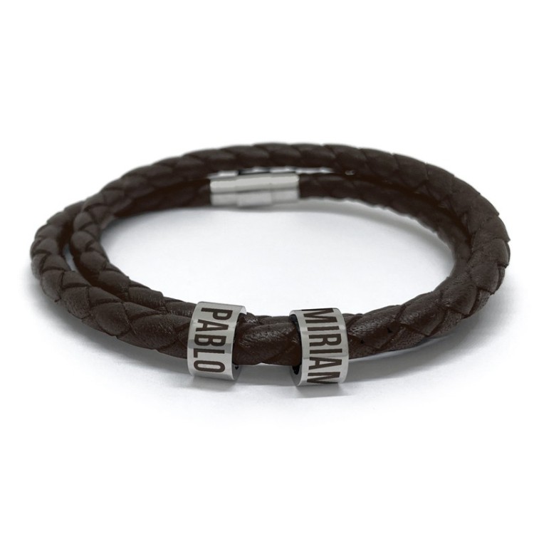 Pulsera Plana Nombres - Idealia® Regalos Personalizados