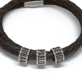 Pulsera Plana Nombres - Idealia® Regalos Personalizados