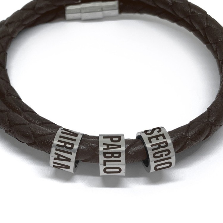 Pulsera Plana Nombres - Idealia® Regalos Personalizados