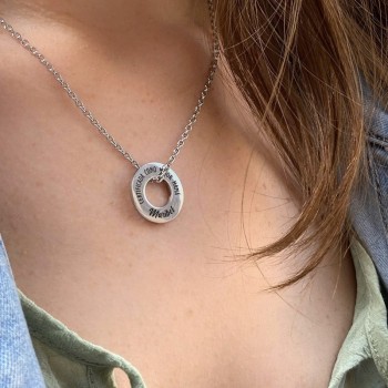 Collar Acero personalizado  Mejor Mamá Certificada - Idealia®