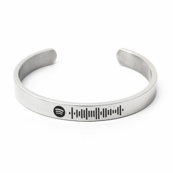 Brazalete Acero Spotify