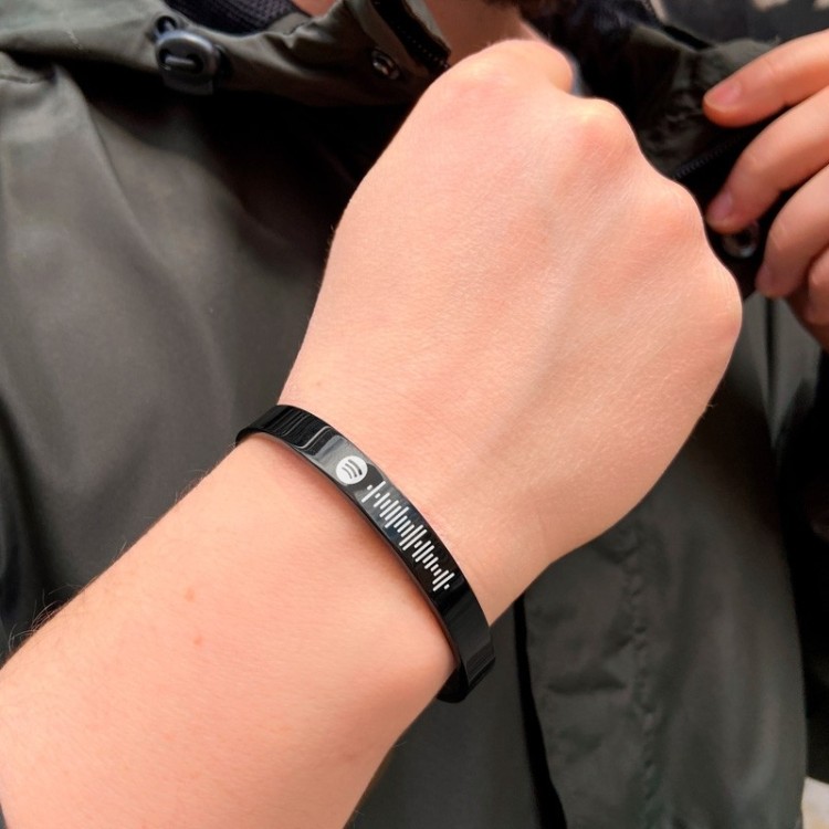 Brazalete Negro Spotify