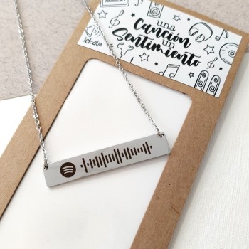 Collar Acero Spotify