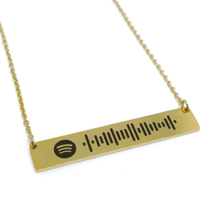 Collar Oro Spotify