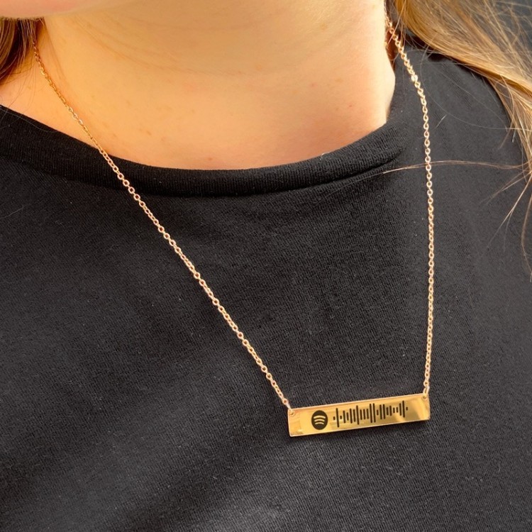 Collar Oro Spotify
