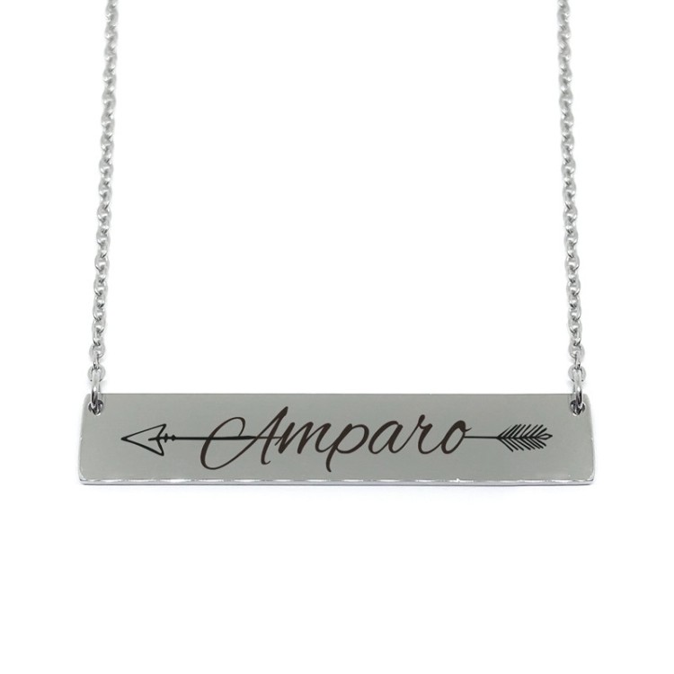 Collar Acero Rectangular