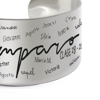 Brazalete profesor con nombres de alumnos