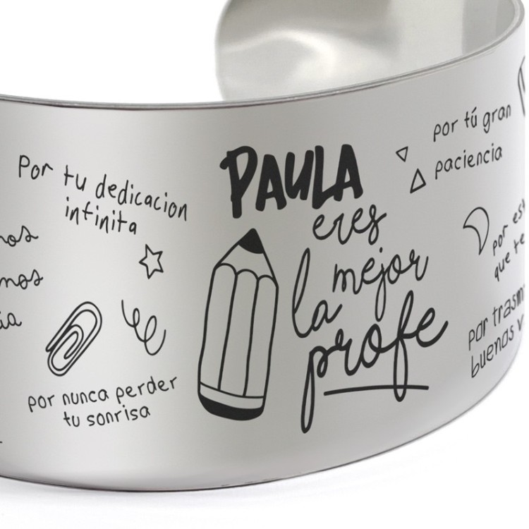 Brazalete profesor con nombres de alumnos