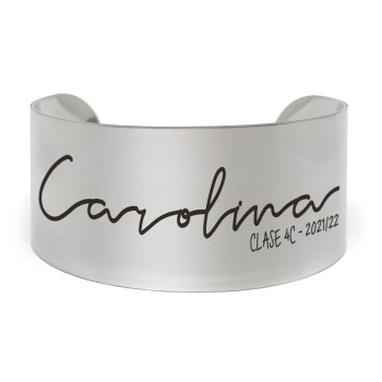 Brazalete profesor con nombre y curso