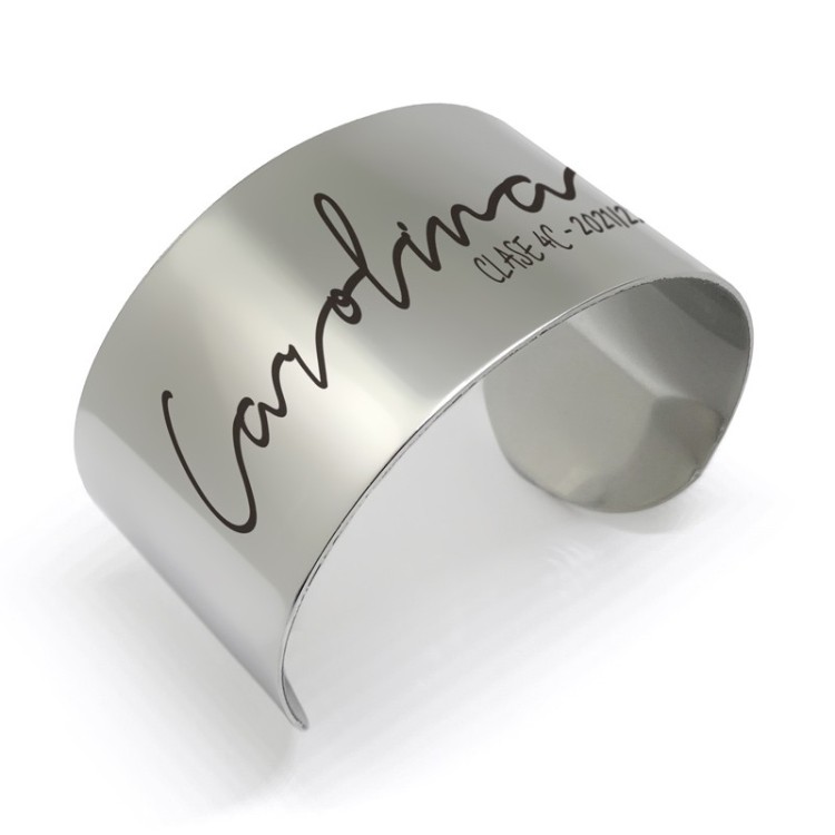 Brazalete profesor con nombre y curso