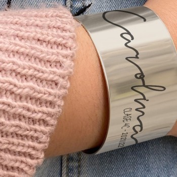 Brazalete profesor con nombre y curso