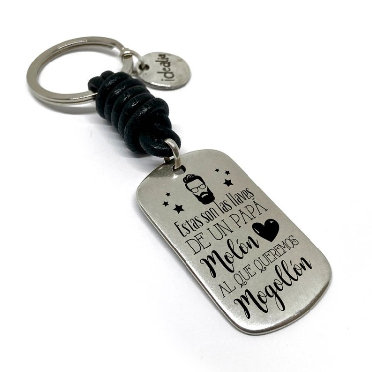 Llavero Estas Son Las Llaves De Un Papa Molon Al Que Queremos Mogollon - Idealia® Regalos Personalizados
