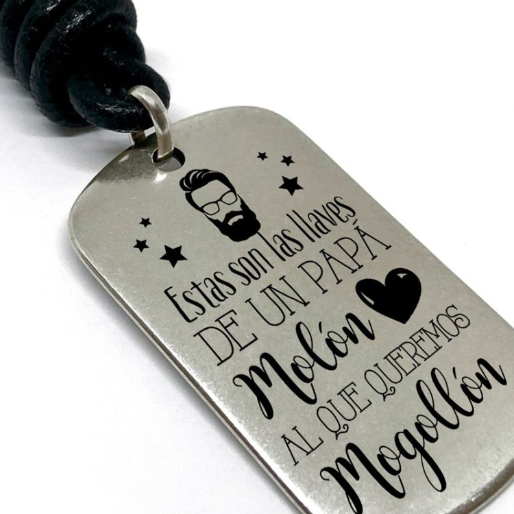 Llavero Estas Son Las Llaves De Un Papa Molon Al Que Queremos Mogollon - Idealia® Regalos Personalizados