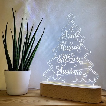 Lampara Led Árbol
