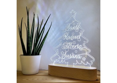 Lampara Led Árbol