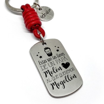 Llavero Estas Son Las Llaves De Un Papa Molon Al Que Queremos Mogollon - Idealia® Regalos Personalizados
