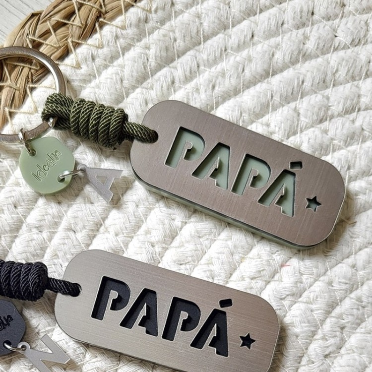 Llavero Papa Tu Eres El Nº1 Del Mundo Mundial - Idealia® Regalos Personalizados