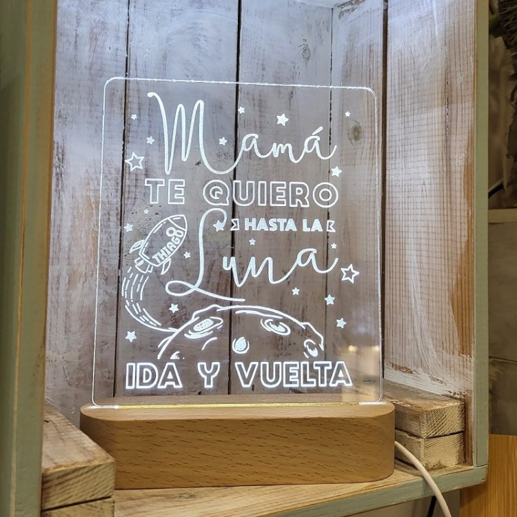 Lampara Mamá Luna