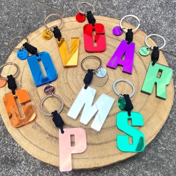 Llavero Inicial Espejo