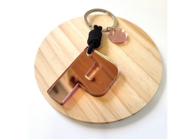 Llavero Inicial Espejo