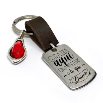 Llavero Plano Resina - Idealia® Regalos Personalizados