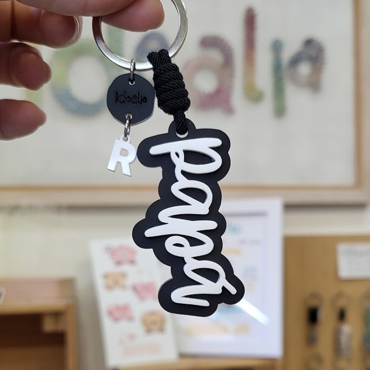 Llavero silueta Papá