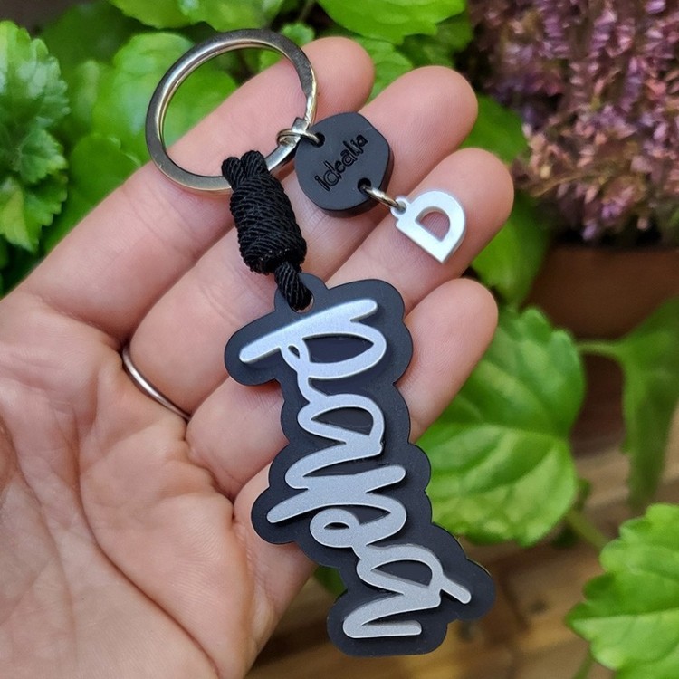 Llavero silueta Papá