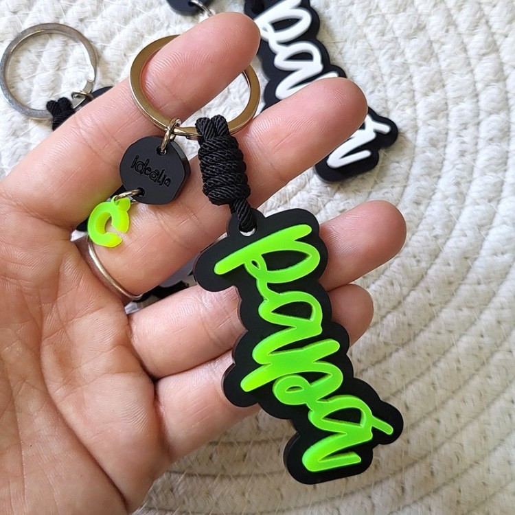 Llavero silueta Papá