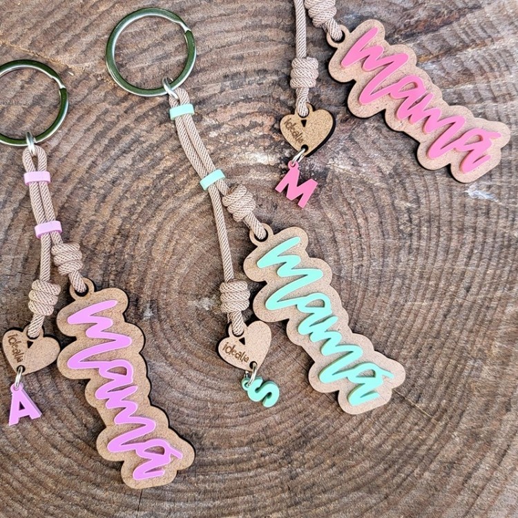 Llavero silueta Mamá