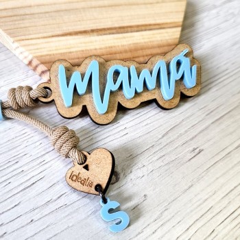 Llavero silueta Mamá