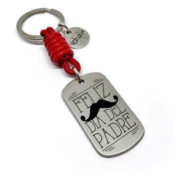 Llavero Feliz Dia Del Padre - Idealia® Regalos Personalizados