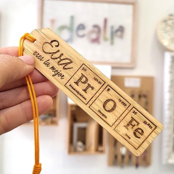 Marca páginas madera Mejor Profe