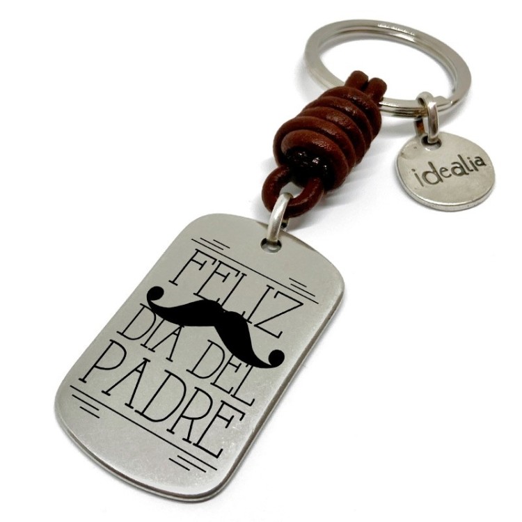 Llavero Feliz Dia Del Padre - Idealia® Regalos Personalizados