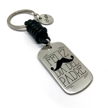 Llavero Feliz Dia Del Padre - Idealia® Regalos Personalizados