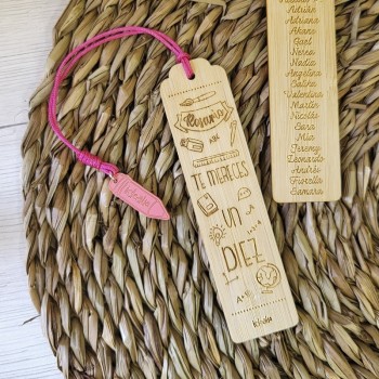 Marca páginas Mereces un Diez