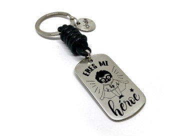 Llavero Eres Mi Heroe - Idealia® Regalos Personalizados