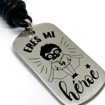 Llavero Eres Mi Heroe - Idealia® Regalos Personalizados