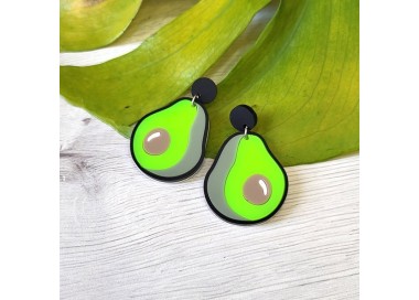 Pendientes Aguacate