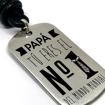Llavero Papa Tu Eres El Nº1 Del Mundo Mundial - Idealia® Regalos Personalizados