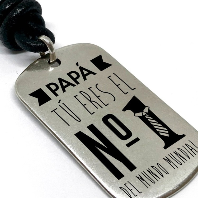 Llavero Papa Tu Eres El Nº1 Del Mundo Mundial - Idealia® Regalos Personalizados