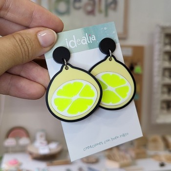 Pendientes Limón