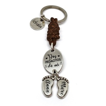 Llavero Pies - Idealia® Regalos Personalizados
