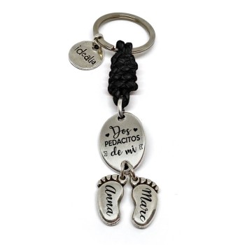 Llavero Pies - Idealia® Regalos Personalizados