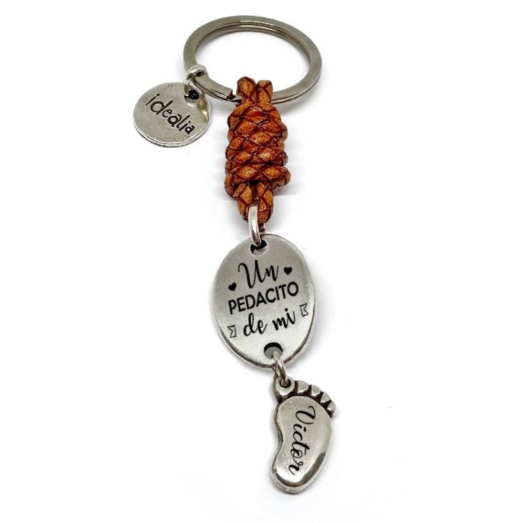 Llavero Pies - Idealia® Regalos Personalizados