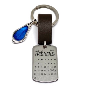 Llavero Plano Calendario - Idealia® Regalos Personalizados