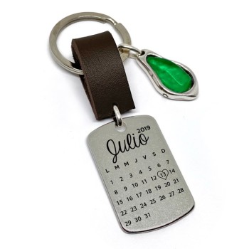Llavero Plano Calendario - Idealia® Regalos Personalizados