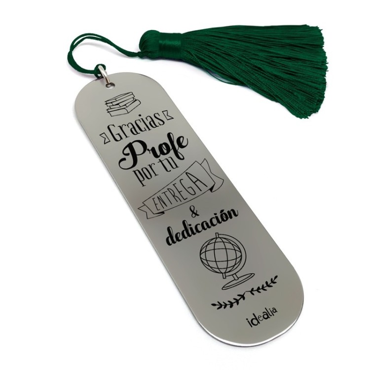 Marca Páginas Entrega y dedicación Pompón - Idealia® Regalos Personalizados