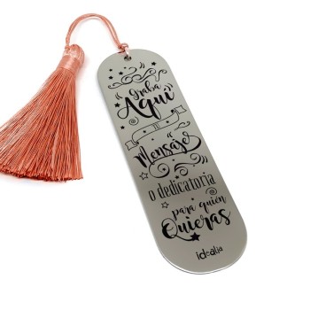 Marca Páginas Pompón personalizado - Idealia® Regalos Personalizados