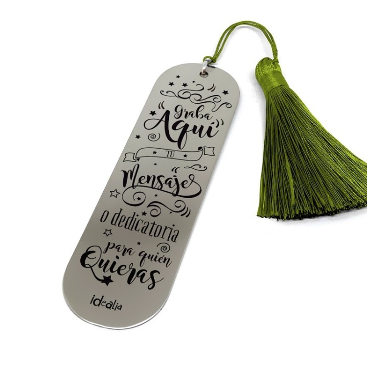 Marca Páginas Pompón personalizado - Idealia® Regalos Personalizados